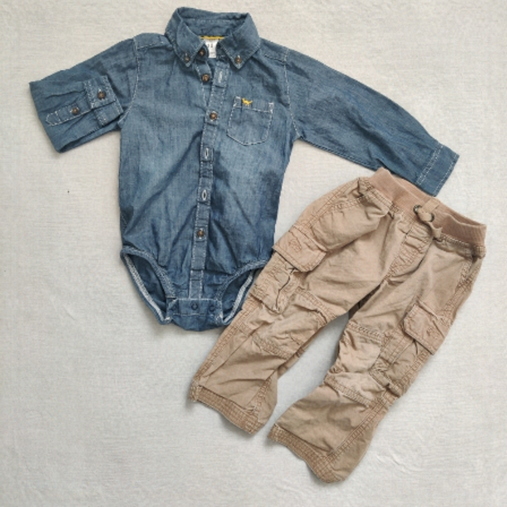 Carter's shirt and pants set for toddler boys 18 months